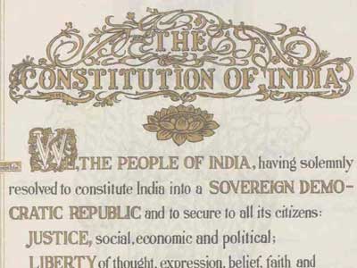 constitution of india